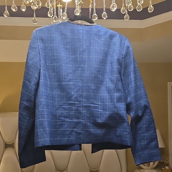 Pendleton Blue Checkered Blazer - Picture 5 of 13